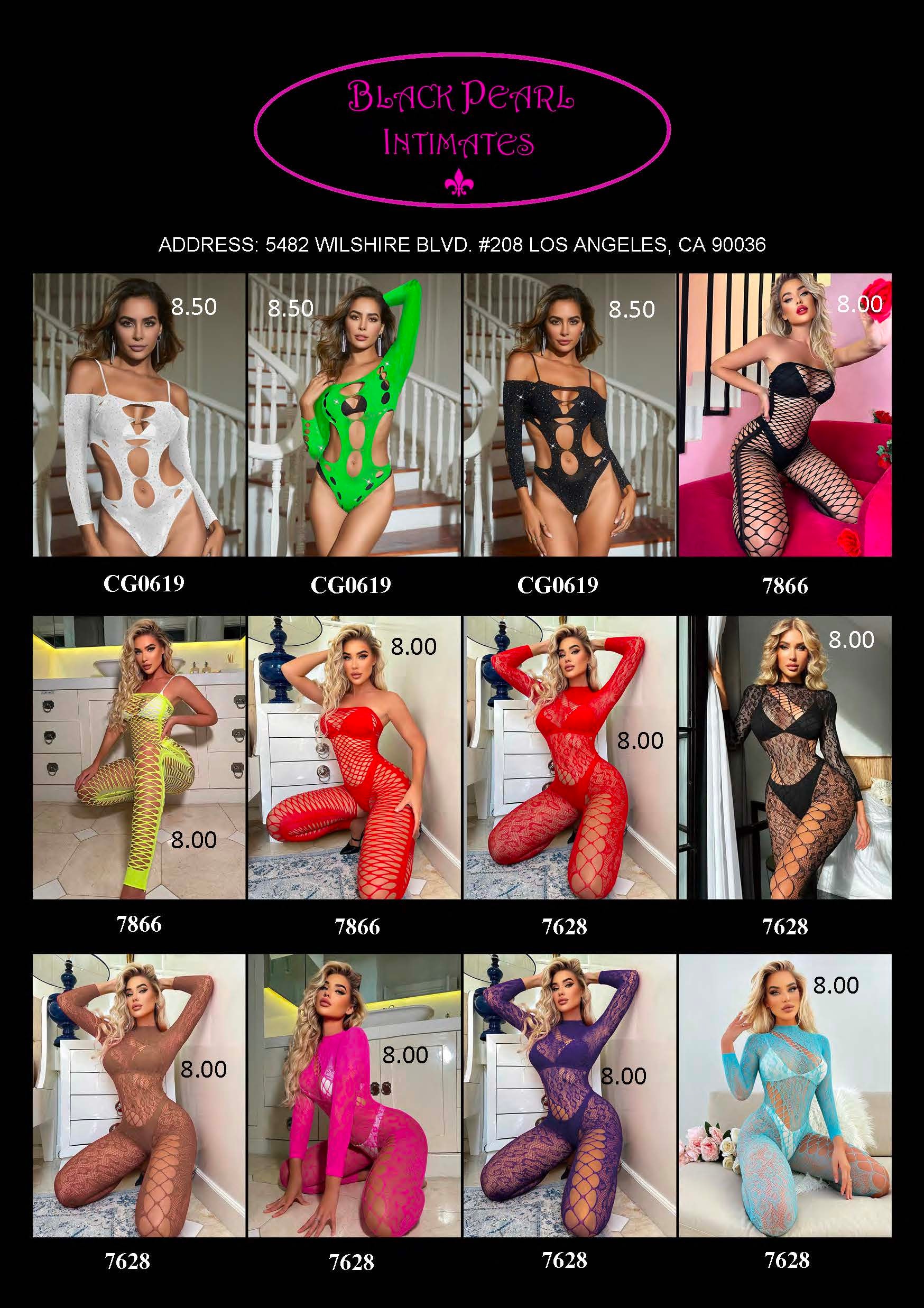 Black Pearl Lingerie collection